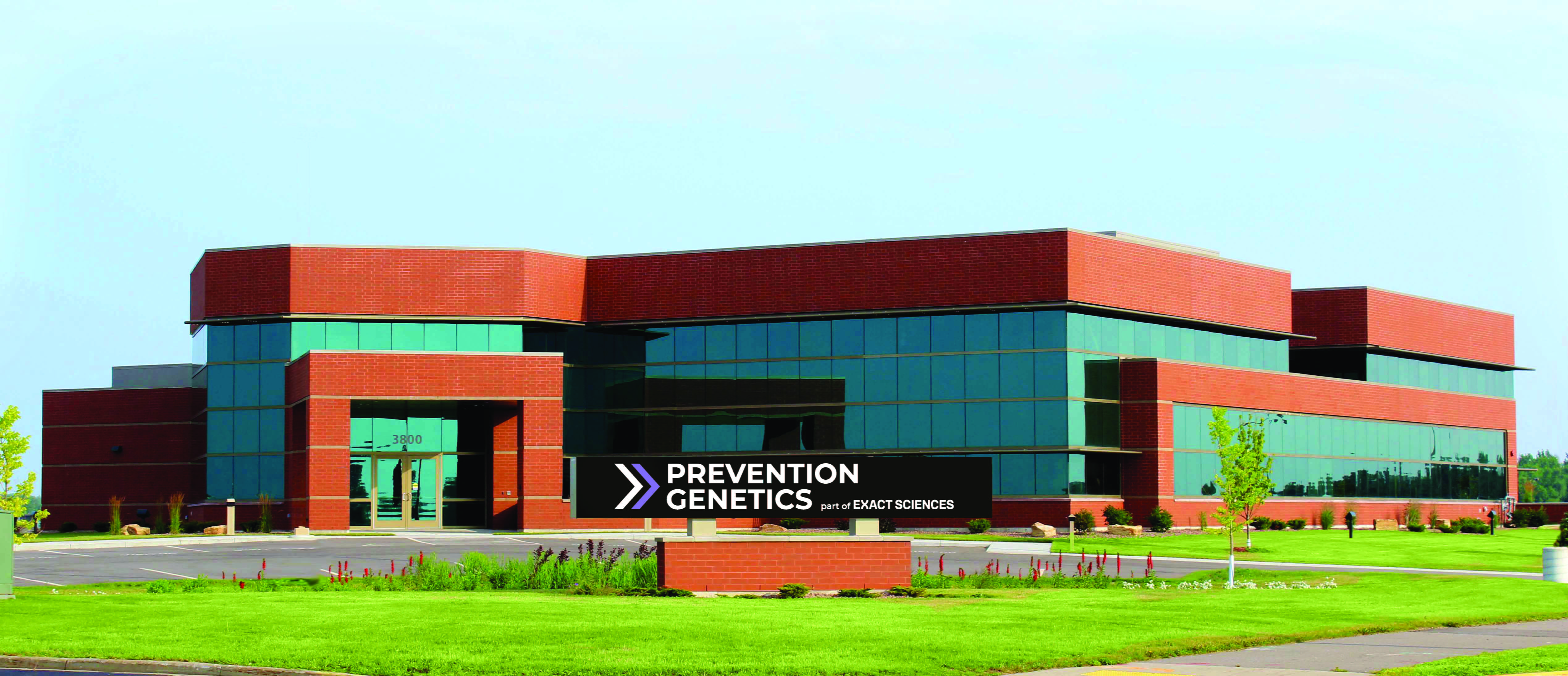 Exterior of PreventionGenetics headquarters
