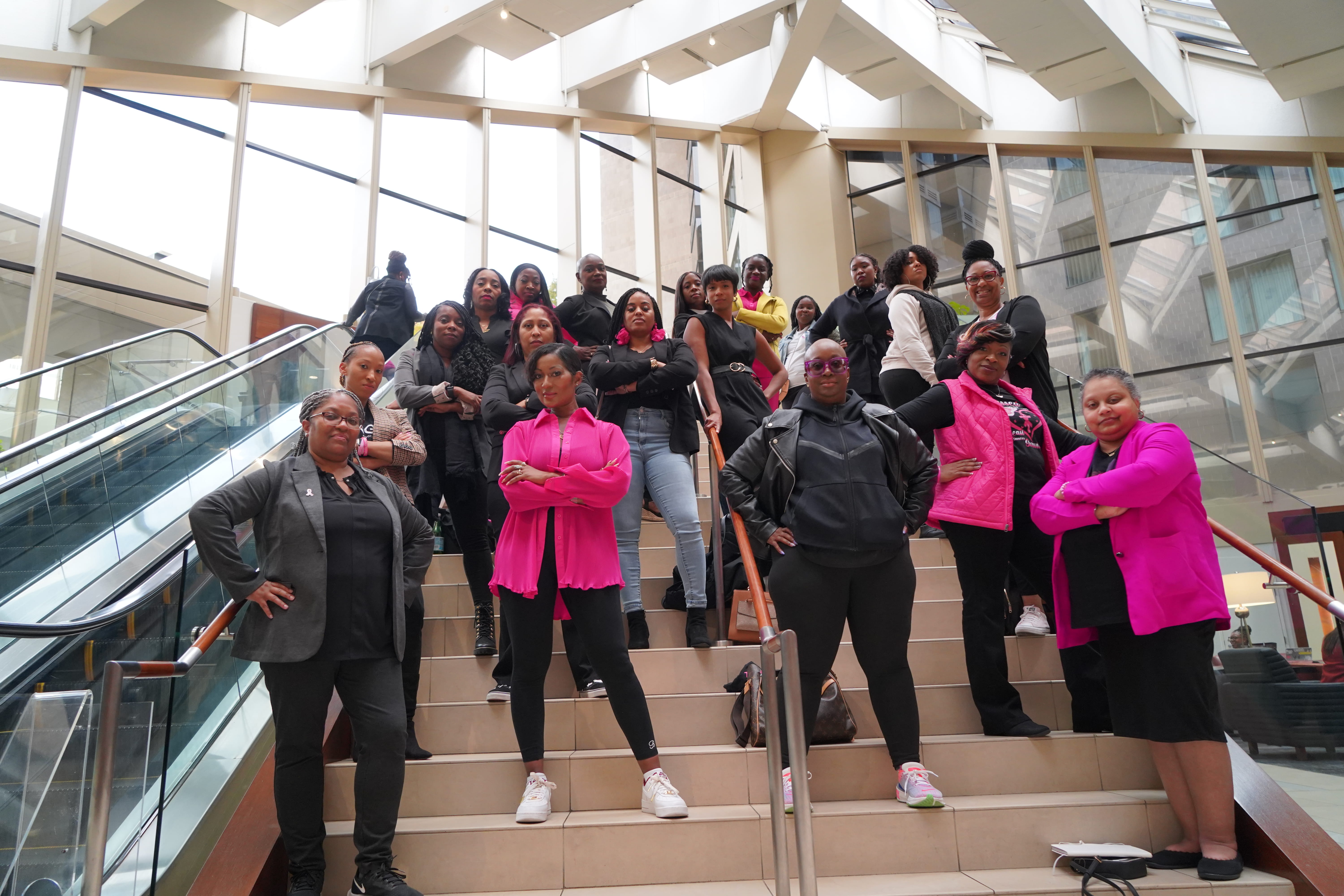 ANGEL Advocates posing for a photograph.